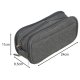 Triple Extendable Pencil Case Maaleo 24512, Gray