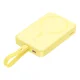 Baseus Magnetic Mini MagSafe 10000mAh 20W powerbank with built-in Lightning cable - yellow + Baseus Simple Series USB-C...