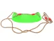 Children\'s garden board swing with adjustable ropes, up to 100 kg, green