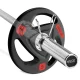 4FIZJO Straight Olympic Barbell Bar 220 cm, 20 kg