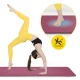 4FIZJO NBR Fitness and Yoga Mat 180 × 60 × 1.5 cm, Burgundy