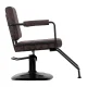 Gabbiano Katania Loft Hairdressing Chair, Dark Brown