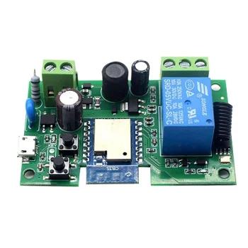 TUYA Smart Gate Opener Relay Module 1CH 85-250V Wi-Fi RF