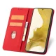 Magnet Fancy Case for Samsung Galaxy S23+ Flip Wallet Case with Stand, Red