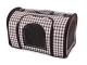 Large pet carrier bag for dogs and cats, white