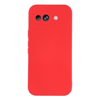 Gogole Pixel 10a Matt Silicone Color Case Cover, Red | Чехол Обложка Бампер Кабура для...