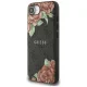 Guess 4G Flowers Print MagSafe Case for iPhone 16e Black