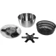 Salad Spinner Gefu Speedwing 5 L, Silver / Black