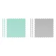 Kids Puzzle Foam Mat 180x180cm, Mint-grey