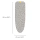 Joseph Joseph Glide Max Ironing Board Cover 135 x 45 cm, Ecru