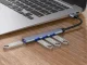 USB 3.0 Hub with 4 Ports (1x USB 3.0, 3x USB 2.0), Silver