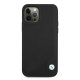 Apple iPhone 12 / 12 Pro 6,1\" BMW Leather Deboss Case Cover (BMHCP12MRCDPK), Black