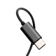 Joyroom TYPE-C Series JR-EC07 USB-C In-Ear Headphones, Black