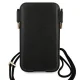 Guess Saffiano Phone Handbag 6.1\" Black