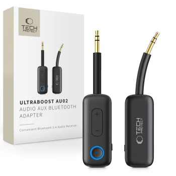 Tech-Protect Ultraboost AU02 Bluetooth 5.4 Audio Adapter - Black