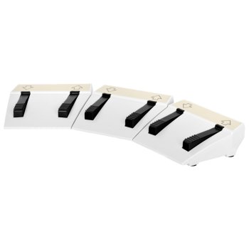 Azzurro Foot Pedal for 3-Motor Beauty Bed, Arch Shape