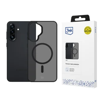 3mk Smoke MagCase for Samsung Galaxy A37, Gray-Translucent