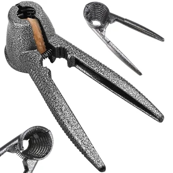 Nutcracker with Non-Slip Handles (17 cm, Steel)