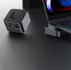 Hub Joyroom S-H121 USB-C stand - USB-A 3.0 / RJ45 / HDMI / USB-C / Thunderbolt MacBook Pro - gray