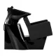 Hairdressing Wash Unit Gabbiano Vitoria, Black