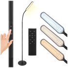 LED Floor Lamp with Remote and Timer 180cm Izoxis 26885, black