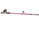 Telescopic Nordic Walking Poles 2pcs, Red