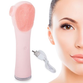 Elektriskā Sejas Attīrīšanas Suka Ierīce Masažieris, Dažādas krāsas | Electric Sonic Facial Cleansing Brush...