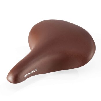 Rockbros 6800S Retro Comfort Bicycle Saddle Brown