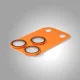 Etteri Full Camera Lens Guard for iPhone 17 Pro, Orange