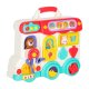 Interactive Busy Board Toy Car Suitcase with Lights and Sounds