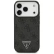 Guess 4G PU Leather MagSafe Case for iPhone 17 Pro, Black