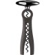 Peugeot Salma Corkscrew with Foil Cutter, 19 cm, Basalt