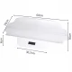 Electronic Baby and Child Scale up to 100 kg with 60 cm Measuring Tape and LCD, White