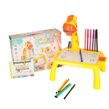 Drawing Projector Table - Giraffe - Yellow