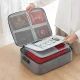 Locking document bag