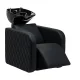 Electric Hair Washing Backwash Unit with Massage Gabbiano Sylvia Plus, Black