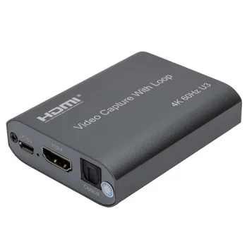 HDMI Video Capture Device with Loop USB 3.0 4K 60Hz