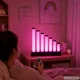 LED RGB Desktop Equalizer Lamp Music Sync with Remote 24x24 cm