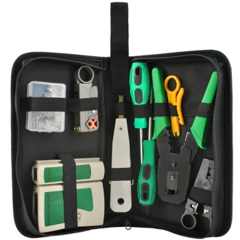 Bigstren 00007874 Network Tool Kit with RJ45/RJ11 Tester & Crimper