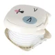 Foldable Travel Potty for Kids with Lid and Bags, Gray