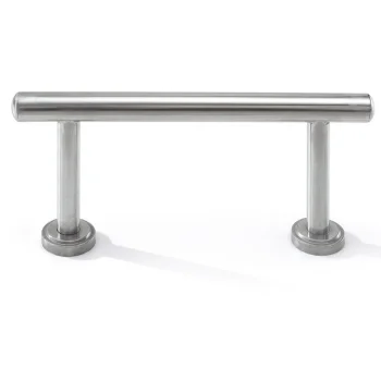 Hairdressing Footrest Gabbiano 90 Silver
