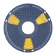 Sunlu PLA+ Silk 3D Printer Filament, Blue-Purple-Orange-Yellow