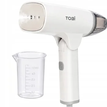 Foldable Handheld Garment Steamer, 1500W, White
