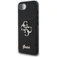 Guess Fixed Glitter Big 4G Case for iPhone 16e - Black