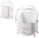 Cosmetic Makeup Organizer Container Jewelry Storage Box, White
