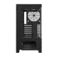 Darkflash DY451 Computer Case without Fans, Black