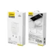 Dudao A4EU USB-A 2.1A Wall Charger with USB-C Cable - White