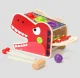 Wooden Hammer Toy with Xylophone T-Rex Dinosaur