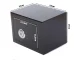 Home Safe with Key Lock, Black