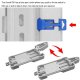 Sonoff DR Держатель на DIN-рейку для Basic, RF, Dual, Pow